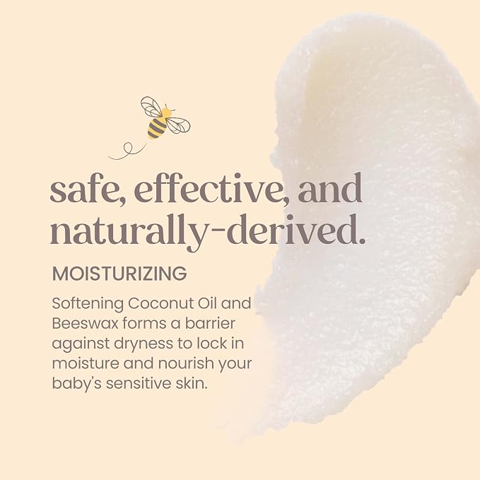 Burt's Bees Baby 100% Natural Origin Multipurpose Healing Ointment, Face & Body Baby Ointment – 7.5 Ounce Tub (Pack of 2)