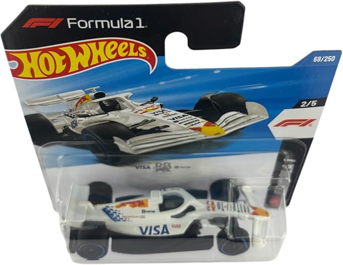Hot Wheels Racing Bulls Formula 1 Team - Formula 1 2/5 - JJJ35 - Short Card - F1 Racing Car - Mattel 2026 (68/250) - 1:64