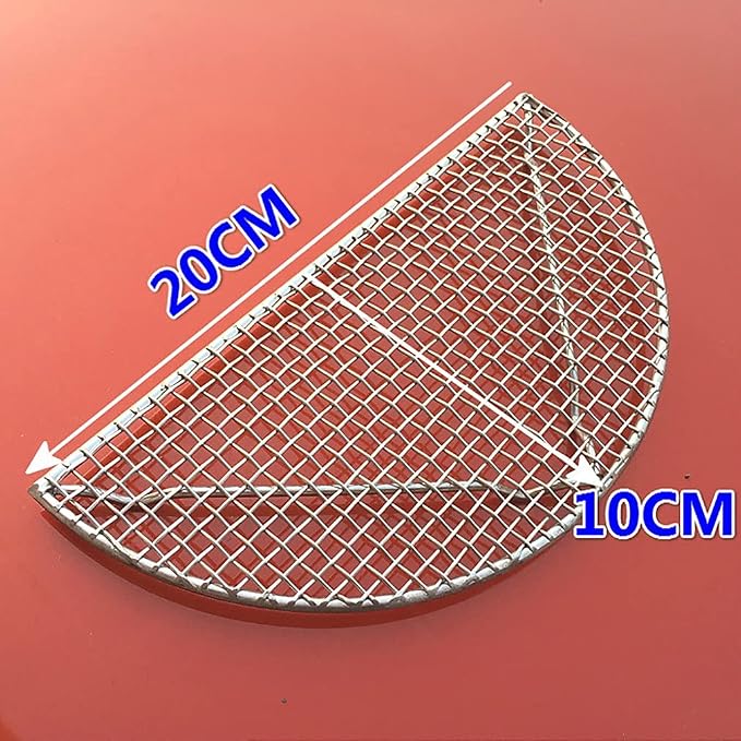 Semi Circle Stainless Steel Cross Wire Cooling Barbecue Racks Grill Grid with Legs for BBQ Korea