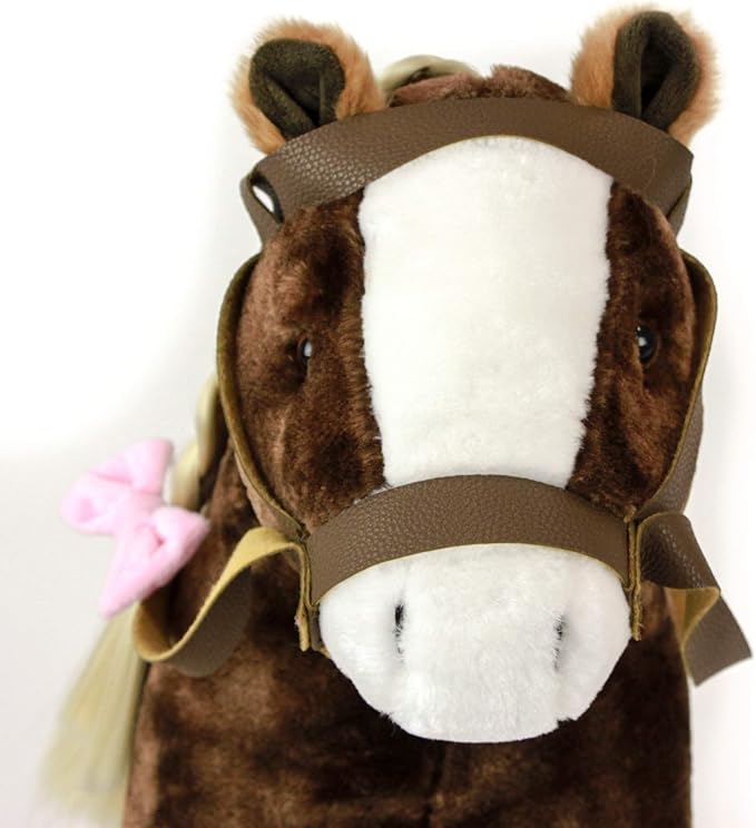 Playtime by Eimmie Play Pack Sets (Plush Horse Doll with Saddle)