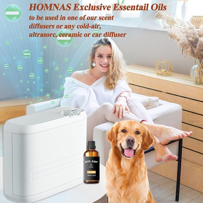 Royal Tranquility Essential Oil, Hotel Diffuser Oil, Inspired by Hotel, Lemon, Jasmine and Amber, Home Luxury & Hotel Scents for Diffuser, Pure Diffuser Oil for Aromatherapy