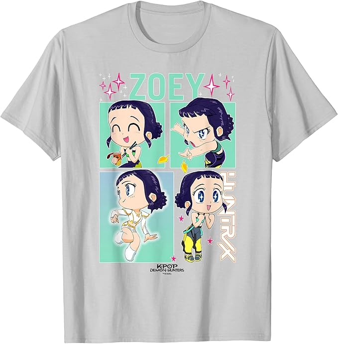 Kpop Demon Hunters Zoey Officially Licensed T-Shirt
