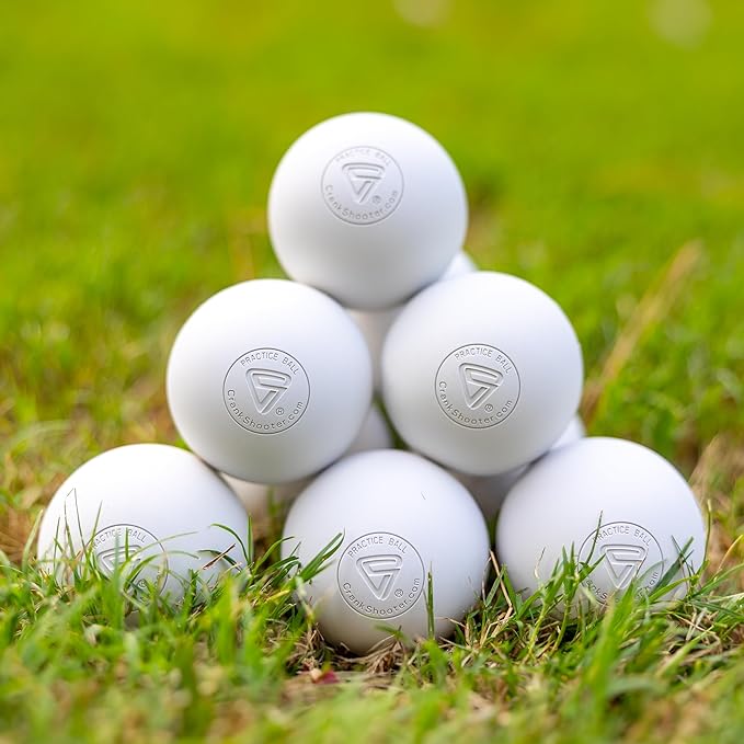 CRANKSHOOTER Lacrosse Practice Balls, Qty 120 (1 Case, 10 Dozen) These are NOT Game Balls