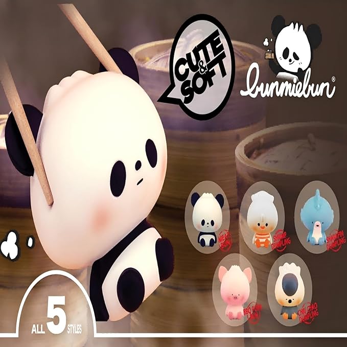 Urdu Blind Box Figures,Cute Dim Sum Dumplings Series Squeeze Toys Random Design Action Figures Collectible Toys Home Decorations,Holiday Birthday Gifts for Boys and Girls, Single Box