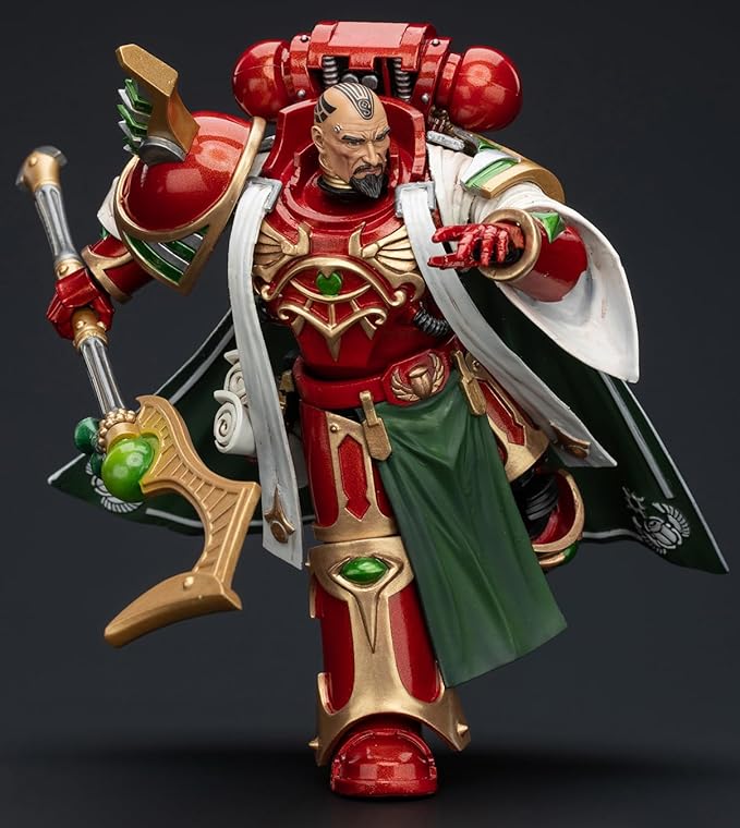 JOYTOY Warhammer 40K 1/18 Action Figures, Thousand Sons Magistus Amon Castor for Collectors & Decor, Ideal Gift for Birthdays, Character Figure -JT5826