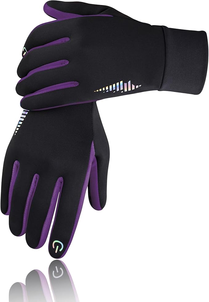 SIMARI Kids Winter Gloves Touchscreen Warm Thermal Water-Resistant for Boy Girl Running Cycling Snow Skiing in Cold Weather