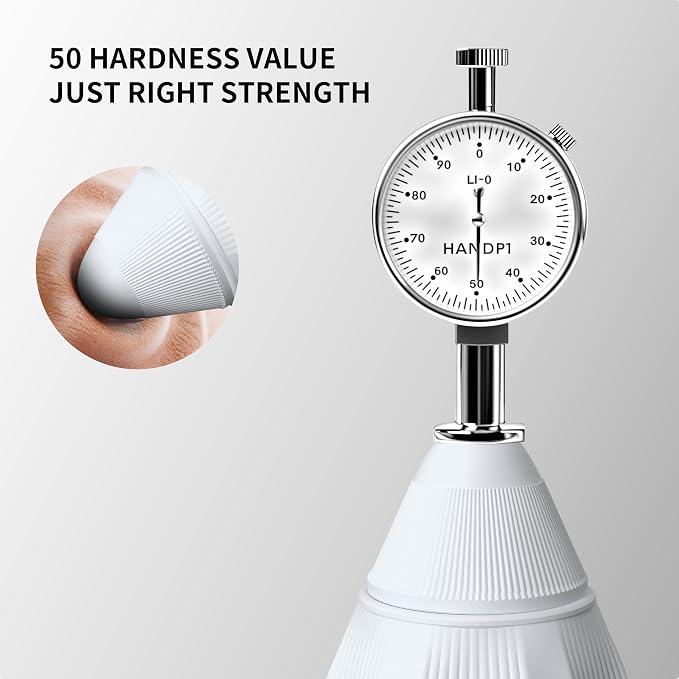 PROIRON Massage Ball with Suction Cup Pinpoint Deep Tissue Muscle Knot & Sore Relief, Vibration & Heating Trigger Point Massage Tool for Back Neck, Self-Massage Tool,4 Massage Heads