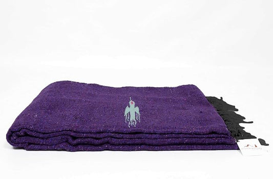 Open Road Goods Mexican Thunderbird Yoga Blanket, Handwoven Throw for Yoga, Meditation, and Home Décor – Versatile Blanket for Beach, Picnic, Camping, or Outdoor Use