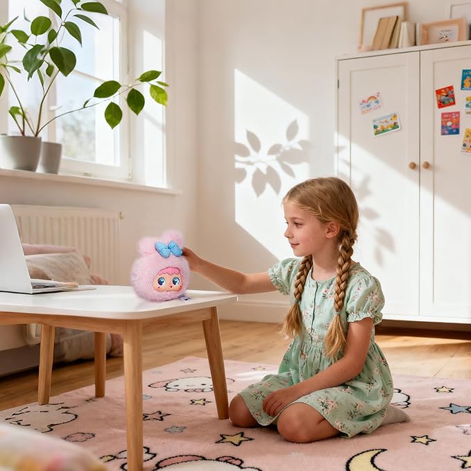AI Smart Stuffed Animal with ChatGPT & Google - Multilingual Emotional Companion Plush Toy, Interactive Learning Assistant & Memory Trainer for Kids 3+, Parental Control App with Chat Summary