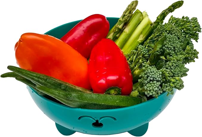 68OZ Microwave Ramen Bowl, Noodle Cooker, Steamer, Removable Strainer | BPA Free, Cooking Food and Vegetables, Dishwasher Safe