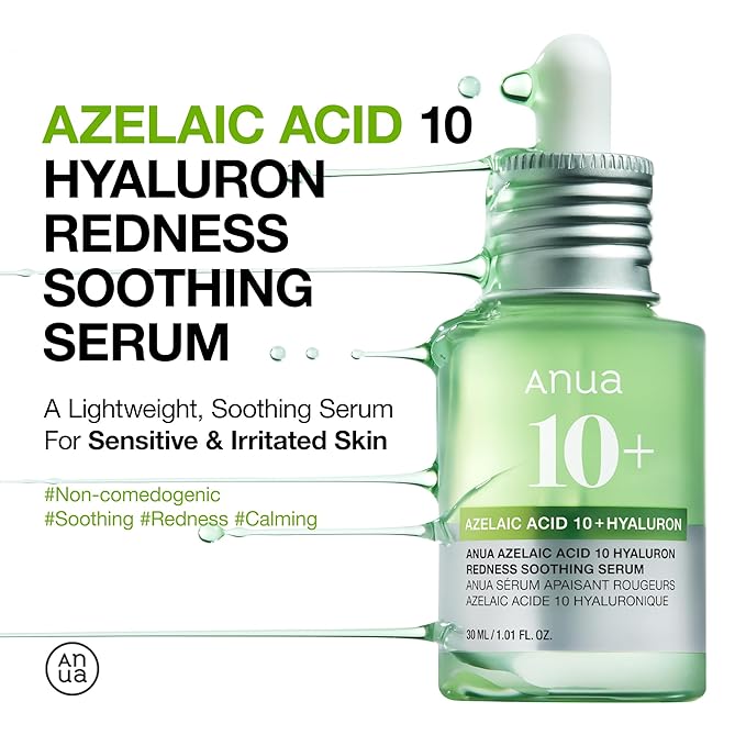Anua Clear Skin Duo: Azelaic Acid Serum & Ultra-Thin Spot Cover Patch for Targeted Breakout