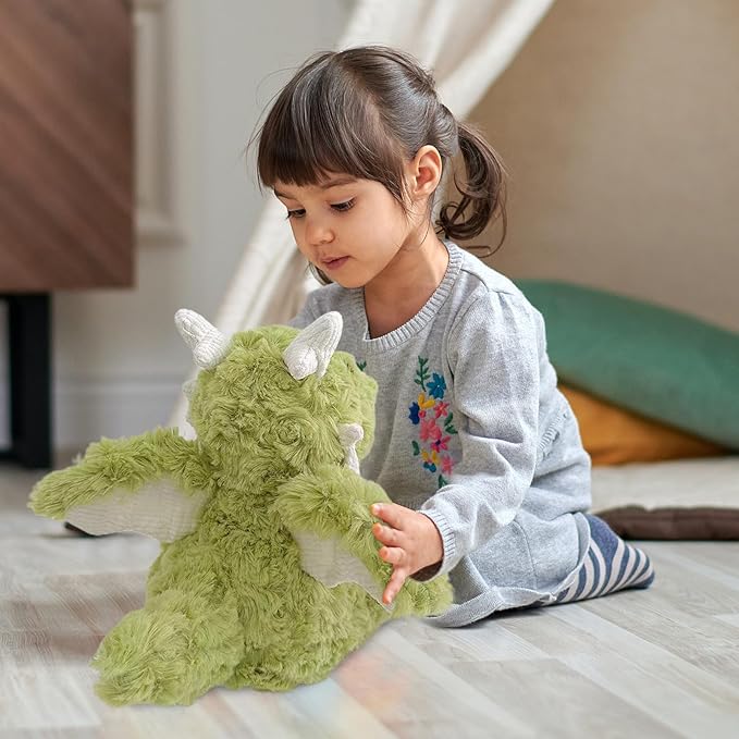 Little Flying Dragon - Cute Stuffed Animal Plush Toy - Adorable Soft Dragons Toy Plushies and Gifts - Perfect Present for Kids (Green,16.53in/42cm)