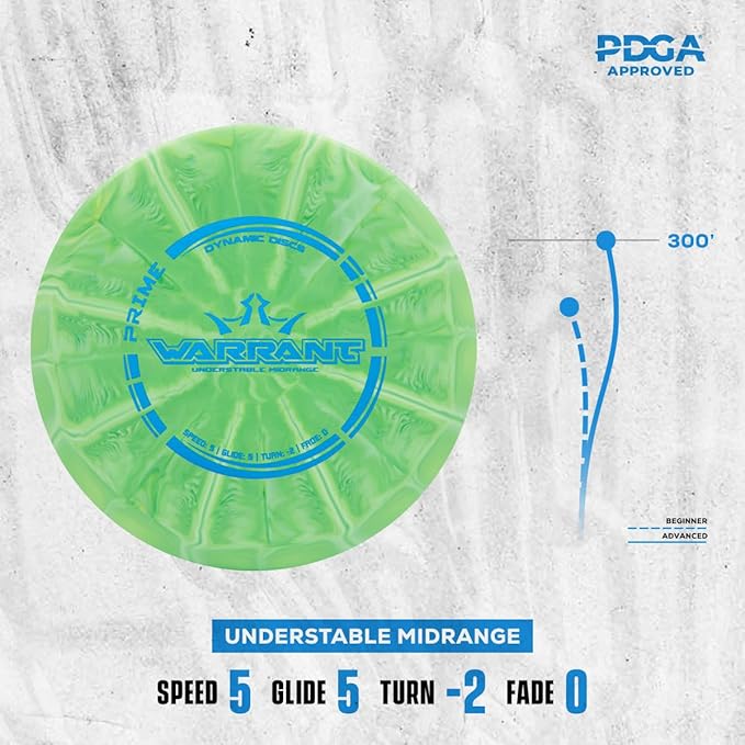 Dynamic Discs Prime Burst 6 Disc Golf Set | Includes Putter, 2X Midrange, 2X Fairway & Driver | Disc Golf Accessories for Beginners | 170-176g | Beginner Pack for Amateurs