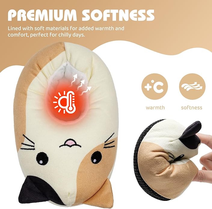 IceUnicorn Toddler Slippers Kids Cute Funny Animal House Shoes Girls Boys Christmas Fluffy Bedroom Indoor Slipper, Cat, Bunny, Unicorn, Axolotl, Fox