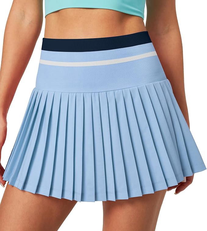 Pleated Tennis Skirt with Pockets for Women Tennis Skort for Woman High Waisted Golf Skirts Athletic Skirt