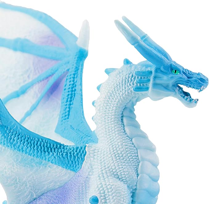 RECUR Wind Dragon Action Figurine, 7.5 Inch Statue Toys for Boys Girls Kids, RPG Figures Miniatures for Display & Roleplaying, Collectors Toy Age 3 +