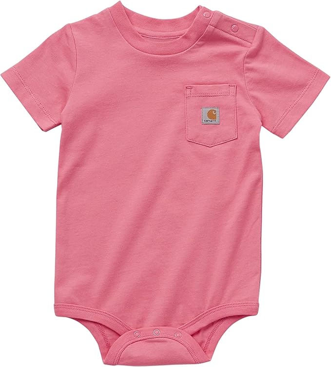 Carhartt Unisex Baby, Short-sleeve Bodysuit Pocket T-shirt