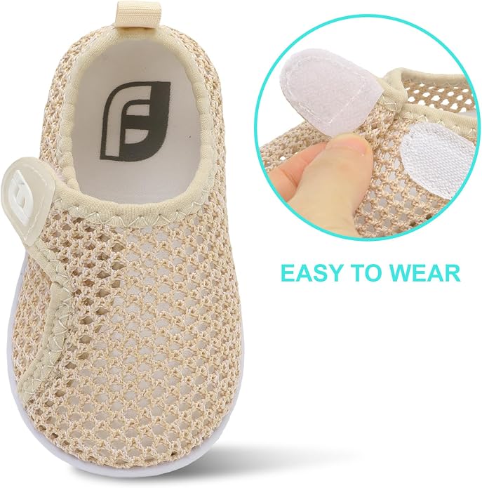 JOINFREE Baby Toddler Water Shoes Boys Girls Sandals Barefoot Kids Breathable Sneakers Shoes for Walking Running
