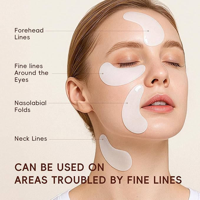 AKARY 94.4% Triple Rice Ferment Complex Under Eye Pathes 10PCS, Moisturizing, Firming, Glowing, Deeply Nourishing & Radiant Eyes Skin Gel Eye Masks for Dark Circles, Wrinkles, Eye Bags & Puffy Eyes