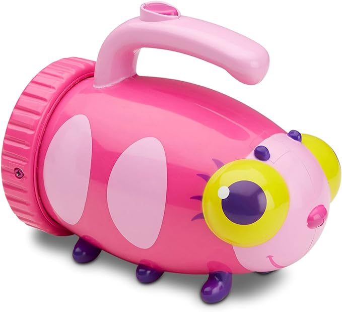 Melissa & Doug Sunny Patch Trixie Ladybug Flashlight With Easy-Grip Handle
