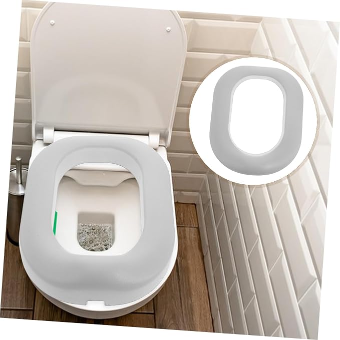 VANZACK Toilet Seat Accessories Pu Mat for Boy Girl's Bathroom Padded Seat Cover for Potty Training
