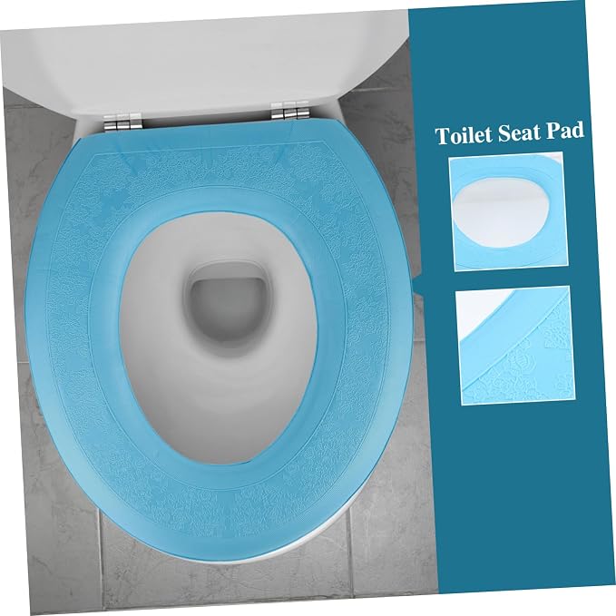 Breathable Eva Toilet Seat Cover Cushion Comfortable Bathroom Mat for Family Use Soft Standard Toilets