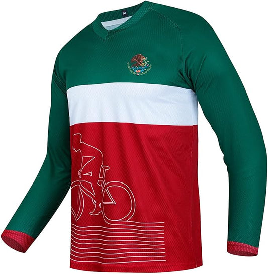 Weimostar Dirt Bike Jersey Youth Long Sleeve Off-Road Motocross Downhill Cycling t Shirt MTB Bicycle Biking Top for Boy Girl
