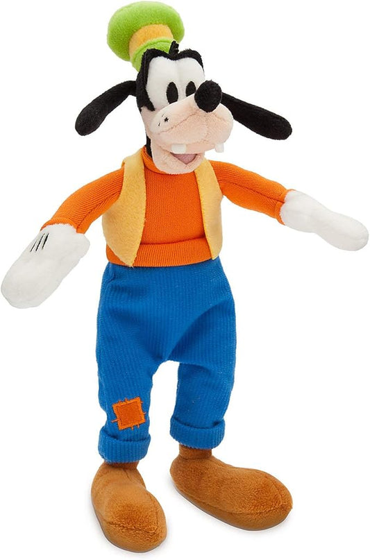 DISNEY STORE Official Mini Bean Bag Plushies - Goofy - Cute Stuffed Animal with Detailed Sculpting, Embroidered Features, Bean Bag Bottom Plush Toys for Kids