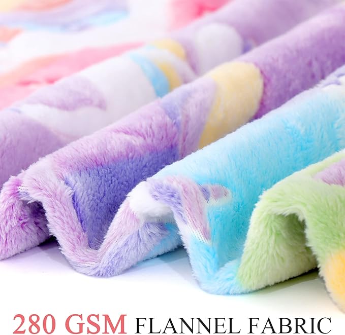 Glow in The Dark Blanket Unicorns Gifts for Girls,Soft Blanket 3 4 5 6 7 8 9 10 Year Old Girl Gifts,Toddler Girls Toys Age 6-8,Gifts for Valentine's Day Birthday Presents,60"x80"