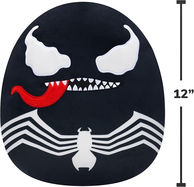 Squishmallows Original 12in Marvel Venom Plush (Medium-Sized)