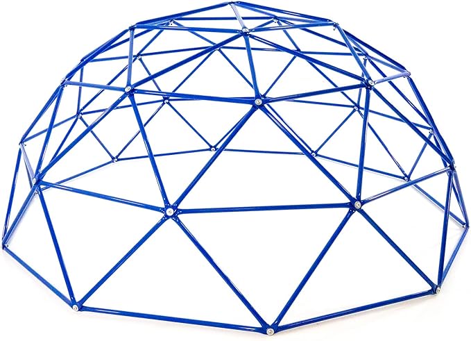ActivPlay 9’ Geo Dome Climber, APGD9B, Blue