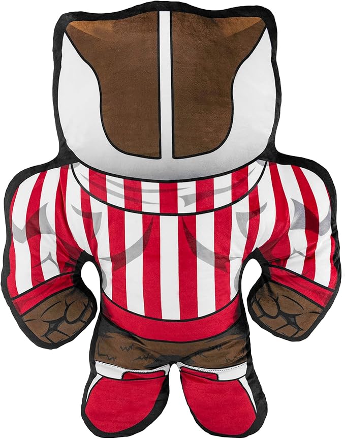 Bleacher Creatures University of Wisconsin Bucky Badger 24" Mascot Bleacher Buddy - Plush Toy