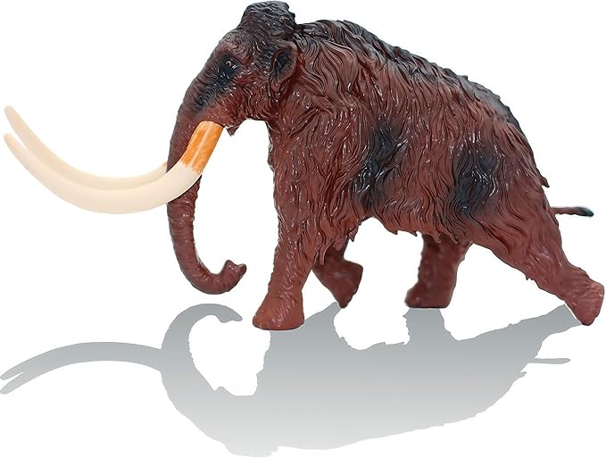 Gemini&Genius Mammoth Animals Action Figure Toys for Kids