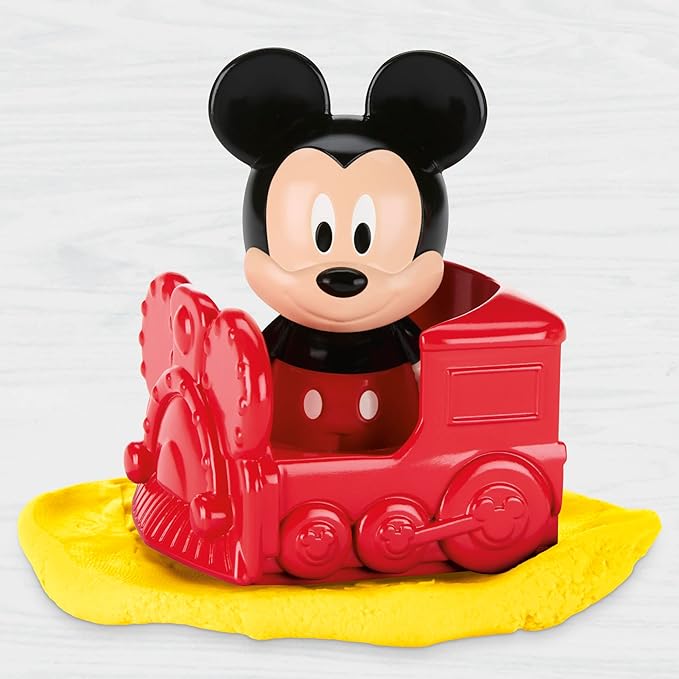 Play-Doh Disney Junior Mickey Mouse Clubhouse, Stamp & Go Megapack with Mickey, Minnie & Donald, Arts & Crafts Preschool Toys for Kids 2+