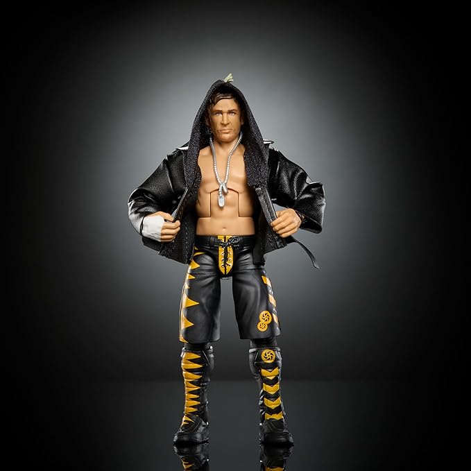 Mattel WWE Elite Action Figure & Accessories, Series #124 Set, 6-inch Collectible Chris Sabin with 25 Articulation Points & Swappable Hands