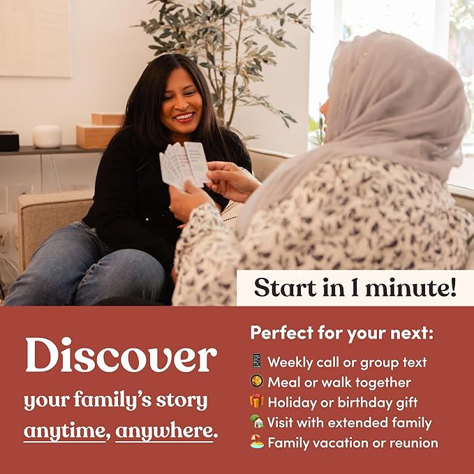 Parents Are Human, Get to Know Each Other Better, Parents, Families, Teens & Kids Relationship Building, Light & Deep Questions, 70 Questions & Activity Cards, English + Punjabi/Gurmukhi