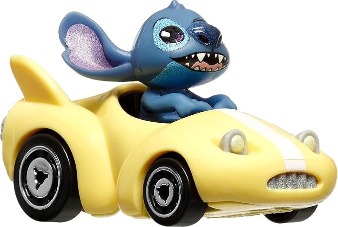 Hot Wheels Toy Cars, Set of 2 RacerVerse Die-Cast Vehicles with Character Drivers Optimized for Performance on RacerVerse Track (Styles May Vary)