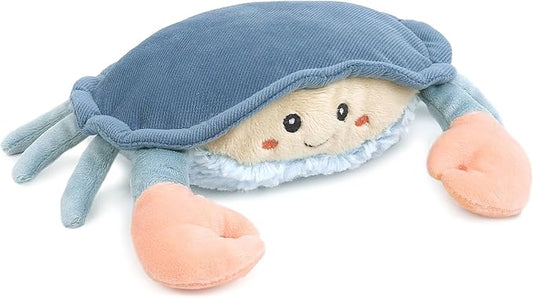 MON AMI Mr. Crab Stuffed Animal Toy – 10” Cute Plush for Kids, Ocean Animal Toy, Soft Cuddle Buddy with Embroidered Eyes, Coastal Nursery Decor, Adorable Sea Creature Plush