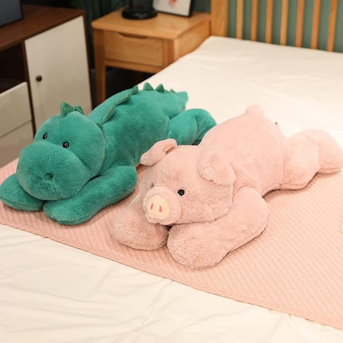Weighted Stuffed Animals, Weighted Pig Stuffed Animal Toy Pig Plush Animals Throw Pillow Gifts for Boys Girls, 11.8 inch