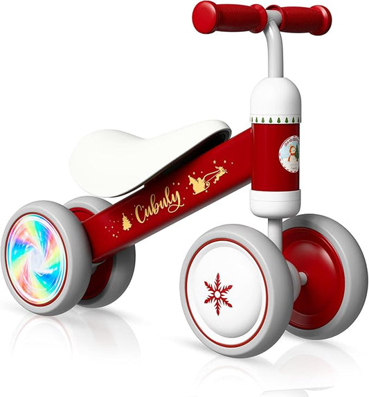 Baby Balance Bike for 1-3 Year – First Birthday Boy Girl Gifts 12-36 Month Mini Bike|Colorful Lighting Wheels|Ride on Toys |Toddler Balance Bike 1-3 Indoor/Outdoor Bike