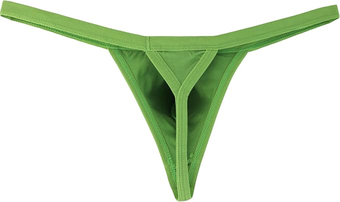 iKingsky Men's Modal G-string Underwear Sexy Pouch Y-back Thong Panties