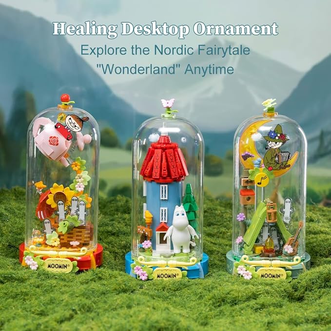 Spring-Themed Architecture Adult Building Block Set, Creative Construction Toy, Decorative Model, Ideal Gift for Hobbyists and Collectors