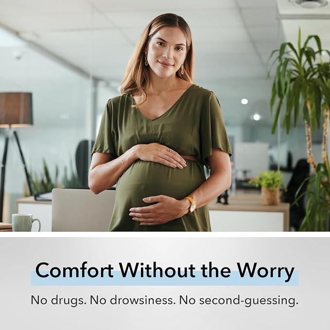 Expecting Aromatic Inhaler for Morning Sickness & Pregnancy Nausea – Non Drowsy Essential Oil Nasal Stick, Natural Vapor Inhalation for Queasy Relief & Tummy Comfort, 2.25 Milliliters