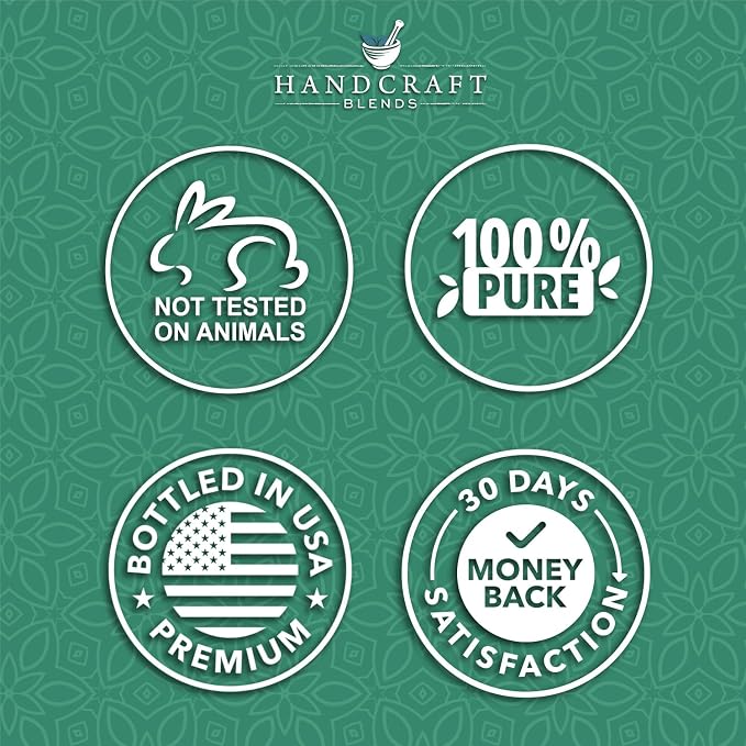 Handcraft Blends Eucalyptus Essential Oil – Huge 4 Fl Oz – 100% Pure and Natural – Premium Grade Essential Oil for Diffuser and Aromatherapy, Skin, Massage, Candle and Soap Making Fragrance