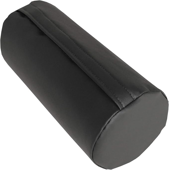 Rehabilitation Advantage Body Positioning Black Cylinder Bolster 8 Inch x 18 Inch
