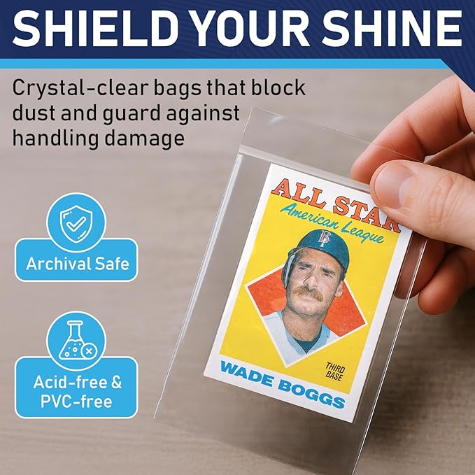 Invested Alliance Resealable Set Team Bags for Trading Cards | Ultra, TCG, Baseball, Sports Card Team Bags Sleeves. Fits Top loaders, Magnetic & Semi Rigid Holders. High Clarity Sleeves.