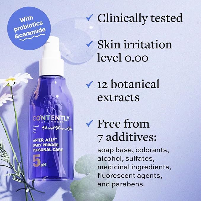 After All! Daily Intimate Feminine Wash｜pH-Balanced & Gentle Care｜Botanical Extracts & Ceramides｜120 ml