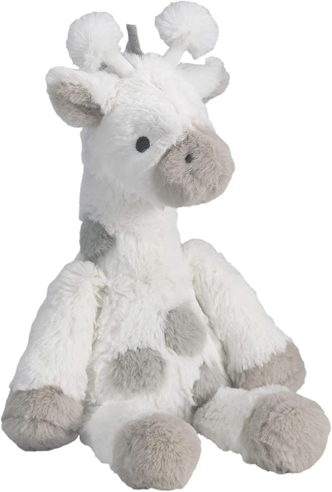 Lambs & Ivy Signature Goodnight Giraffe Moonbeams Plush Giraffe Stuffed Animal 11.5 Inch - Millie - Gray/White
