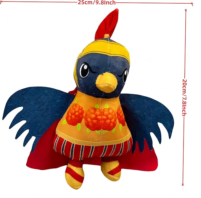 Italian Brainrot Inspired Plush Toy 9.8Inches Brri Brri Bicus Dicus Bombicus Plush Soft Stuffed Meme Dolls for Collectors, Unique Gift for Kids & Adults