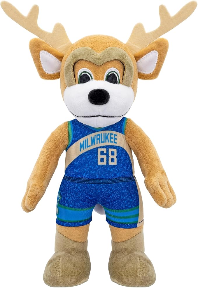 Bleacher Creatures NBA Unisex NBA 10-inch Mascot Plush Doll